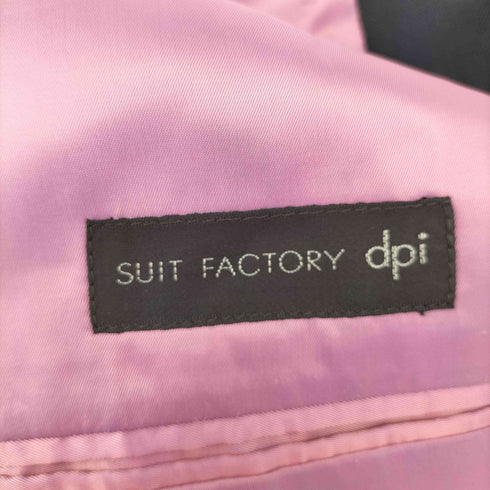 SUIT FACTORY dpi ウールヘリンボーンテーラードセットアップ メンズ