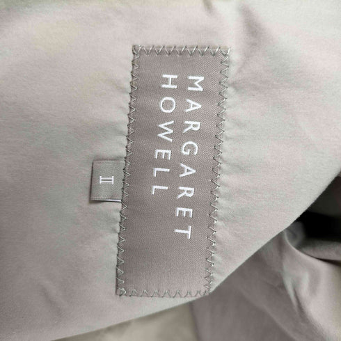 マーガレットハウエル MARGARET HOWELL 20SS COTTON NYLON COATING ステンカラーコート レディース JPN:2