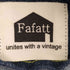 ファーファット FAFATT ノーカラー デニムジャケット メンズ