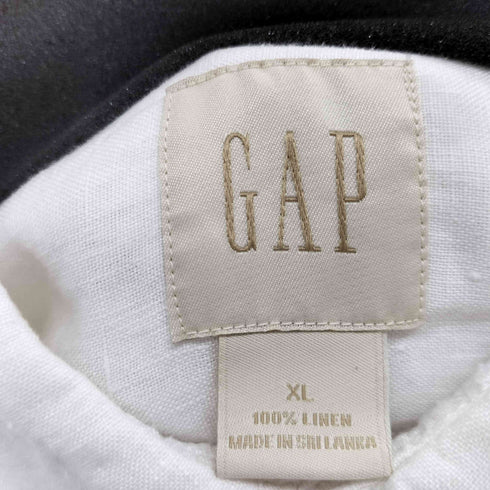 ギャップ Gap 00S OLD S/S リネンシャツ メンズ import:XL