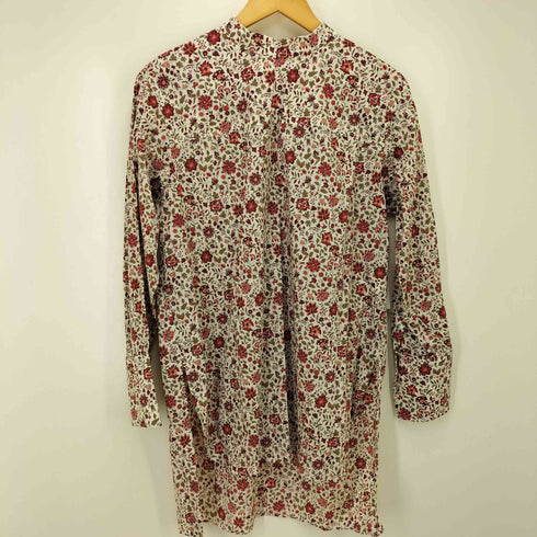 マカフィー MACPHEE 22AW プリント スタンドネックチュニックシャツ レディース JPN:36