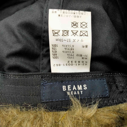 ビームスハート BEAMS HEART イヤーマフ ファー キャップ メンズ