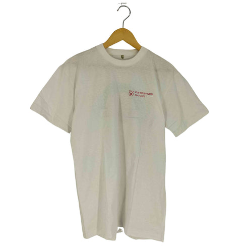 90s シングルステッチ 企業 両面プリント クルーネックTシャツ メンズ JPN:L