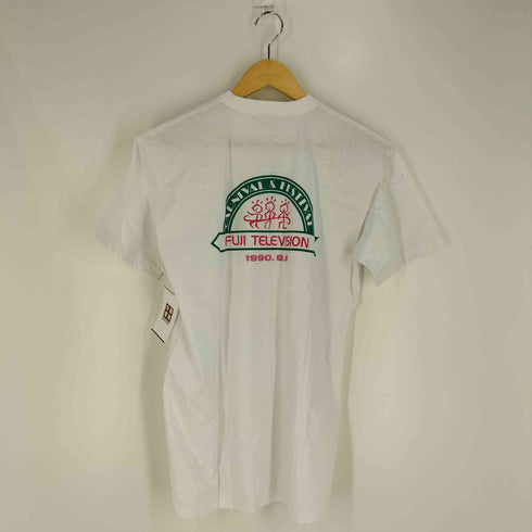 90s シングルステッチ 企業 両面プリント クルーネックTシャツ メンズ JPN:L