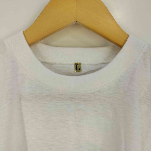 90s シングルステッチ 企業 両面プリント クルーネックTシャツ メンズ JPN:L