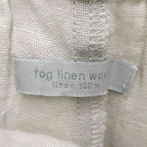 フォグリネンワーク fog linen work リネン ワイド イージー パンツ レディース