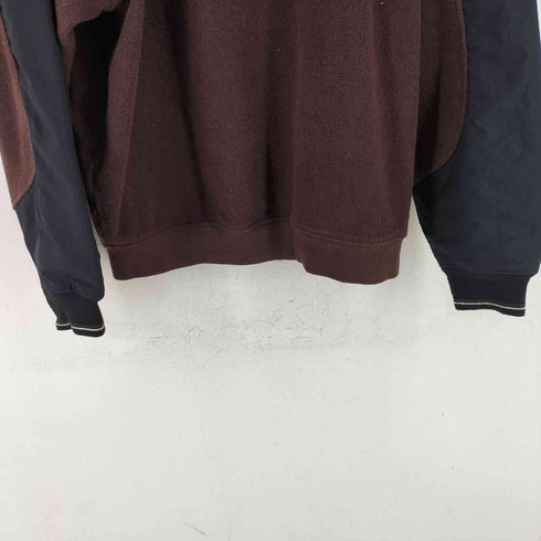 デサントゴルフ descente GOLF フリースナイロン切替 フロトロゴ刺繍スウェット メンズ JPN:L