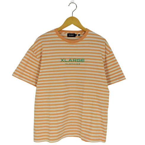 エクストララージ XLARGE S/S RICHARD BORDER リチャード ボーダー Tシャツ メンズ import:M