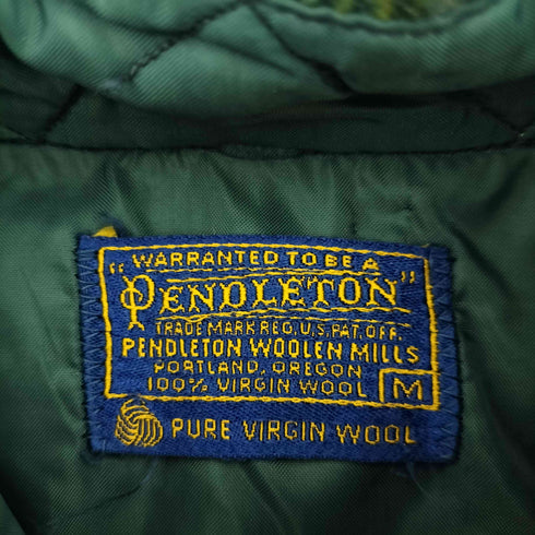 ペンドルトン PENDLETON PURE VIRGIN WOOL チェック柄 ボタンダウンネルシャツ メンズ JPN:M