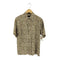 クレイボーン Claiborne 総柄 シルク S/S シャツ メンズ import:M