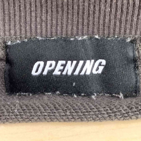 OPENINGACT サイドジップダメージスウェット メンズ M