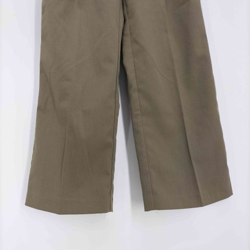ルエレ Louere ハイウエスト 2タック スラックス パンツ レディース JPN:S