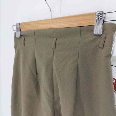 ルエレ Louere ハイウエスト 2タック スラックス パンツ レディース JPN:S