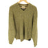 Kandahar 60s モヘア混 Vネックシャギーニット メンズ import:XL