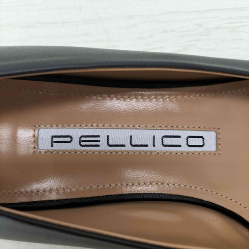ペリーコ PELLICO DAMA フラットセミスクエアトウパンプス レディース JPN:36