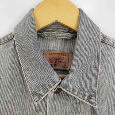 リーバイス Levis 00s チュニジア製 ボタン裏3 ユーロリーバイス 70500-04 フロントワッペン デニムジャケット トラッカージャケット メンズ import:M
