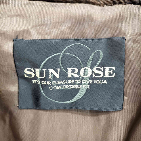 SUN ROSE フォックスファー フーデッド ダウンコート レディース