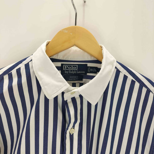 ポロバイラルフローレン Polo by RALPH LAUREN RHODES ストライプシャツ メンズ JPN:L