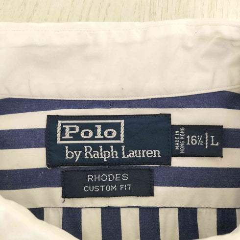 ポロバイラルフローレン Polo by RALPH LAUREN RHODES ストライプシャツ メンズ JPN:L