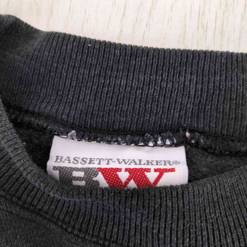 バセットウォーカー BASSETT WALKER プリント ラグランスウェット メンズ JPN:L
