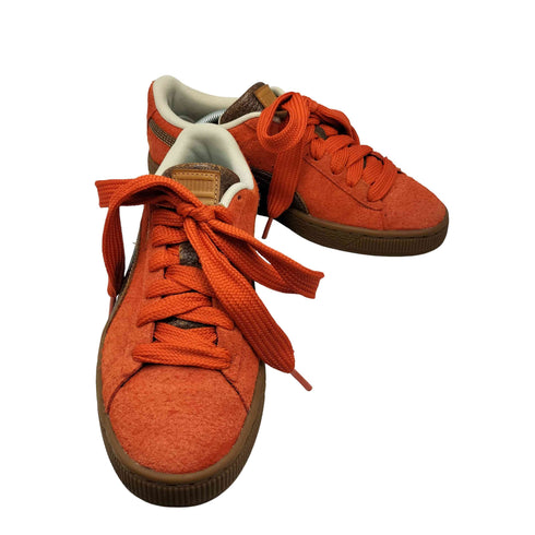 プーマ PUMA SUEDE ALWAYS ON WORM AROS CHESTNUT BROWN DUSTY TAN スウェード オールウェイズ オン スニーカー レディース JPN:24.5