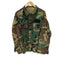 ユーエスアーミー U.S. ARMY 80S AMERICAN APPAREL社製 BDU ジャケット ウッドランドカモ メンズ MEDIUM SHORT