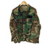 ユーエスアーミー U.S. ARMY 80S AMERICAN APPAREL社製 BDU ジャケット ウッドランドカモ メンズ MEDIUM SHORT
