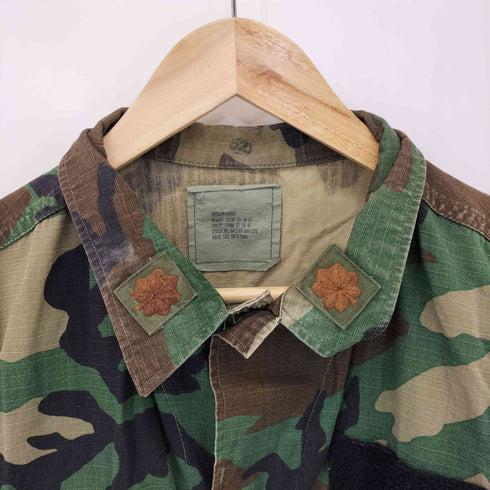 ユーエスアーミー U.S. ARMY 80S AMERICAN APPAREL社製 BDU ジャケット ウッドランドカモ メンズ MEDIUM SHORT
