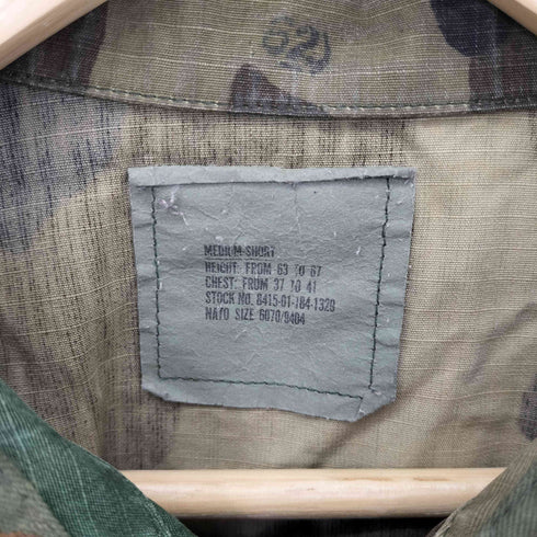 ユーエスアーミー U.S. ARMY 80S AMERICAN APPAREL社製 BDU ジャケット ウッドランドカモ メンズ MEDIUM SHORT