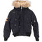 ディースクエアード DSQUARED2 CROPPED FUR PUFFER BLOUSON N-2B型 ファー付き フーデッド ダウンジャケット メンズ US:40