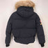 ディースクエアード DSQUARED2 CROPPED FUR PUFFER BLOUSON N-2B型 ファー付き フーデッド ダウンジャケット メンズ US:40