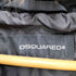 ディースクエアード DSQUARED2 CROPPED FUR PUFFER BLOUSON N-2B型 ファー付き フーデッド ダウンジャケット メンズ US:40