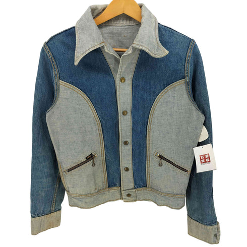 リー Lee 70S オープンカラー リバーシブル デニムジャケット メンズ