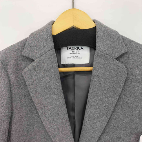 ユナイテッドアローズグリーンレーベルリラクシング UNITED ARROWS green label relaxing FABRICA カシミヤ混 チェスターコート レディース JPN:34