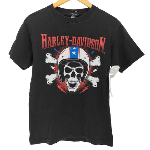 ハーレーダビッドソン HARLEY-DAVIDSON スカルプリント S/S クルーネック Tシャツ メンズ