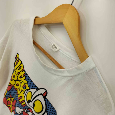 90S シングルステッチ フロントプリントTシャツ メンズ FREE