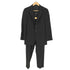 ポールスミス Paul Smith LESSONA社 ウール 2B テーラードジャケット センタープレス 裾ダブル スラックス パンツ スーツ セットアップ メンズ S