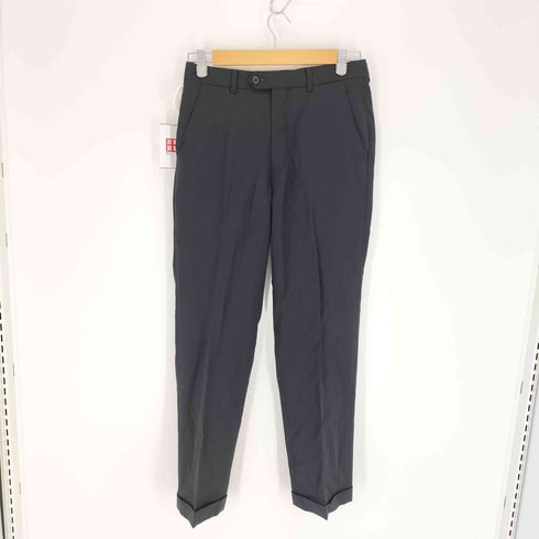 ポールスミス Paul Smith LESSONA社 ウール 2B テーラードジャケット センタープレス 裾ダブル スラックス パンツ スーツ セットアップ メンズ S