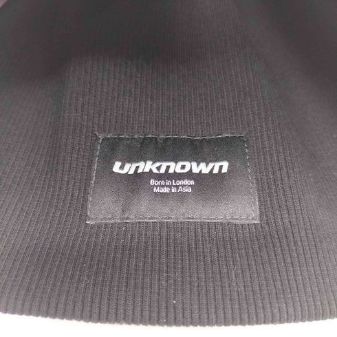 アンノウンロンドン UNKNOWN LONDON CROSS RHINESTONE BEANIE 十字架 ラインストーン ビーニー メンズ