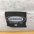SESSIONS バックプリント スウェット メンズ import:M