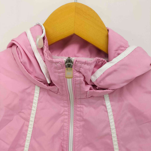 クレージュ courreges 11SS 袖 2WAY 変形 裏地メッシュ ウインドブレーカー SPORT FUTUR ラインテープ パッカブルフード レディース EUR:40