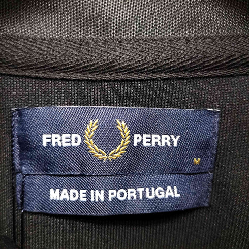 フレッドペリー FRED PERRY 月桂樹ロゴ刺繍トラックジャケット メンズ JPN:M