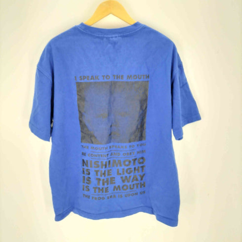 ニシモトイズザマウス NISHIMOTO IS THE MOUTH プリント 半袖カットソー メンズ JPN:M