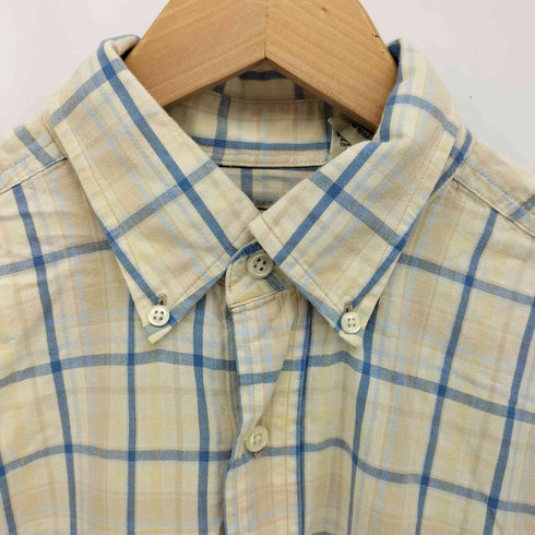 エルエルビーン L.L.Bean チェック柄 S/S ボタンダウン シャツ メンズ import:M
