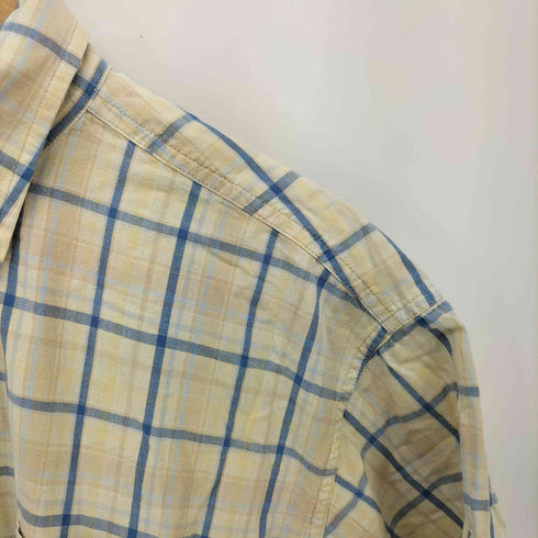 エルエルビーン L.L.Bean チェック柄 S/S ボタンダウン シャツ メンズ import:M