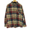 FIELD&FOREST LEGEND オンブレチェック フラップポケット B.D フランネル シャツ メンズ import:XL