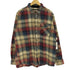 FIELD&FOREST LEGEND オンブレチェック フラップポケット B.D フランネル シャツ メンズ import:XL