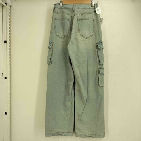 ジーナシス JEANASIS 6ポケットデニムカーゴパンツ レディース M