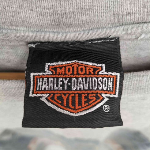 ハーレーダビッドソン HARLEY-DAVIDSON 90S ©1998 USA製 両面プリント カットオフ タンクトップ レディース XXL