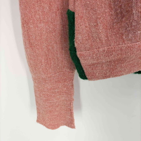 アイゾッド IZOD 70-80S バイカラー Vネック ニットセーター メンズ import:L